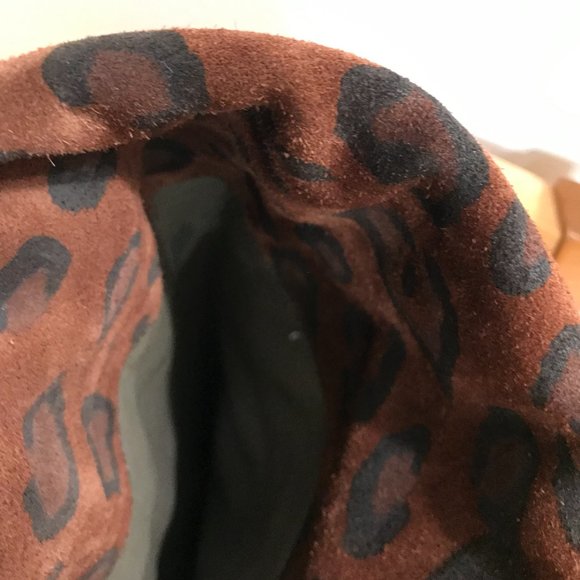 Vero Cuoio Animal Print Suede Leather Over-the-knee boots - Picture 6 of 6